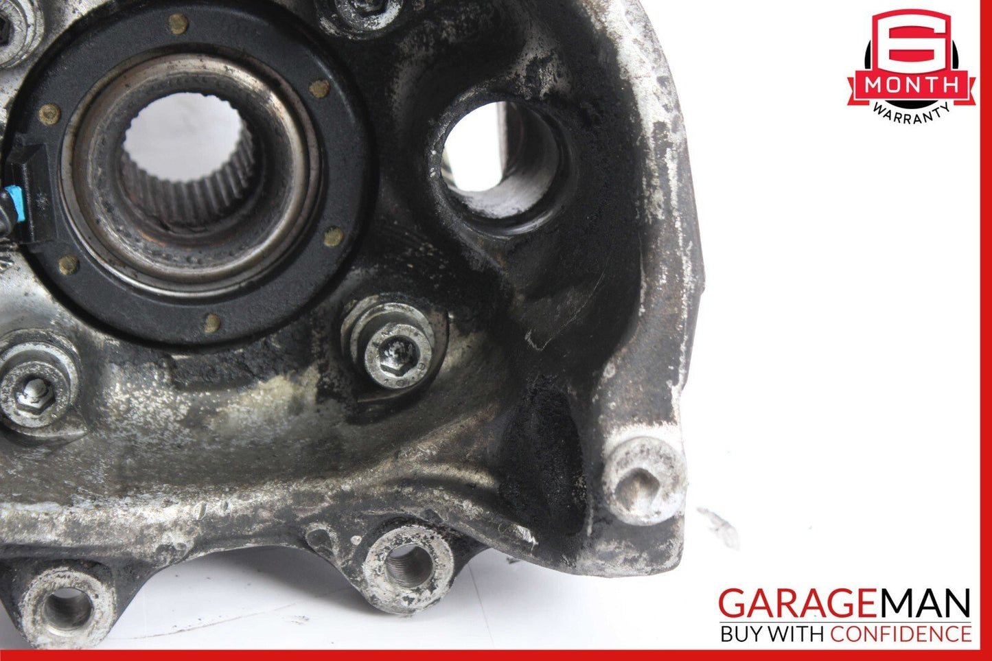 06-10 Maserati Quattroporte M139 Rear Left Side Spindle Knuckle Hub OEM