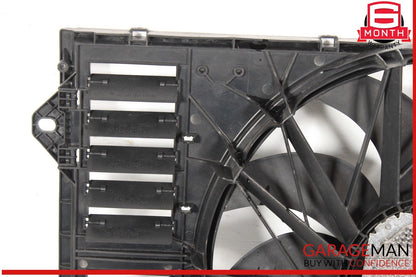 10-16 Porsche Panamera 970 Radiator Engine Electric Cooling Fan Shroud Assy OEM