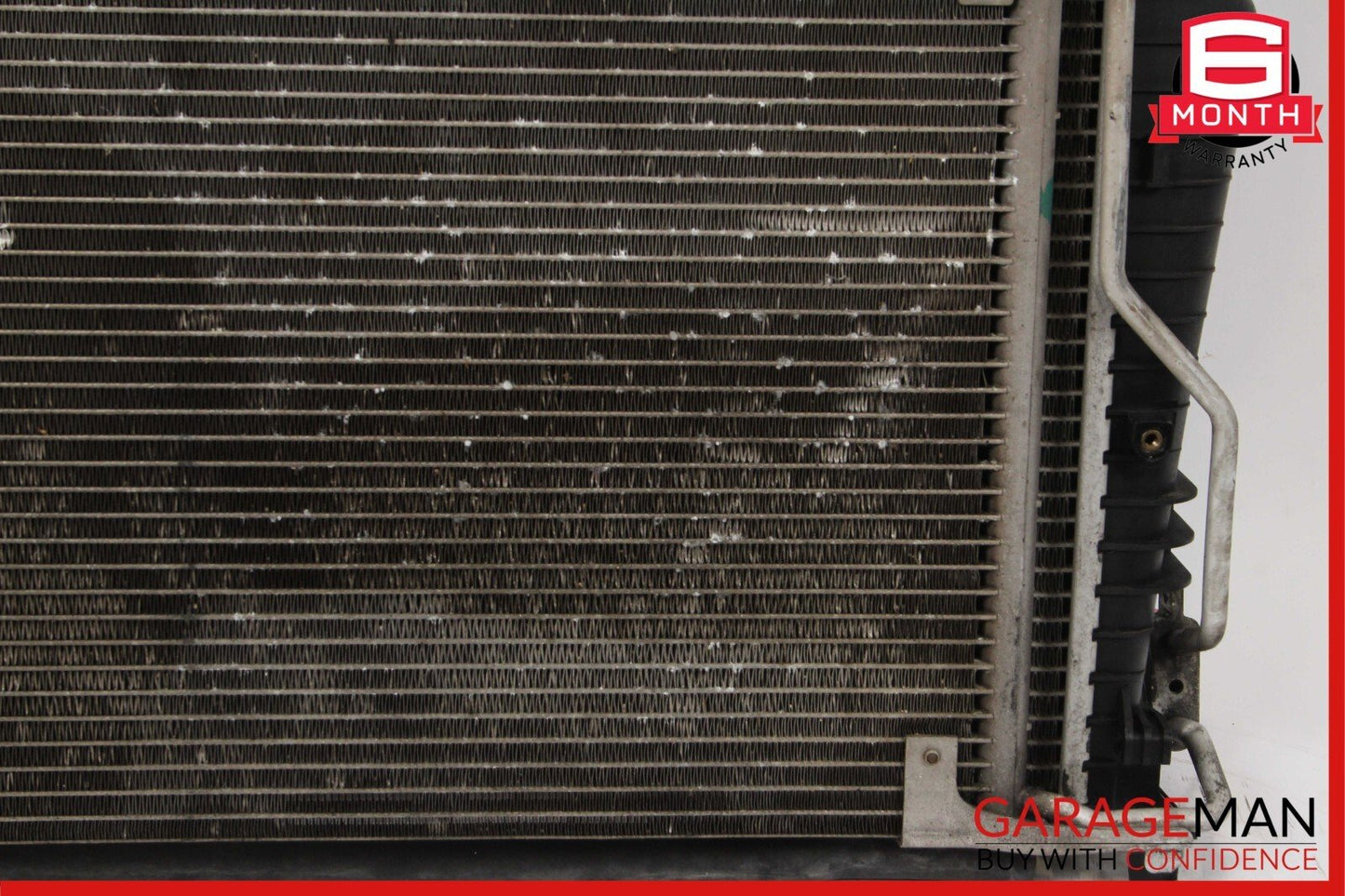 03-08 Mercedes R230 SL550 Engine Radiator A/C AC Oil Cooling Condenser Assy