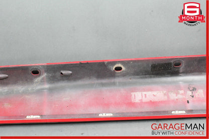 02-05 Mercedes W203 C230 Coupe Left Driver Side Rocker Skirt Molding Panel Red