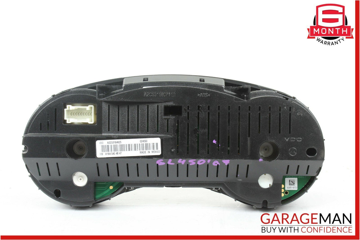 06-08 Mercedes X164 GL450 ML550 Speedometer Odometer Instrument Cluster Gauge