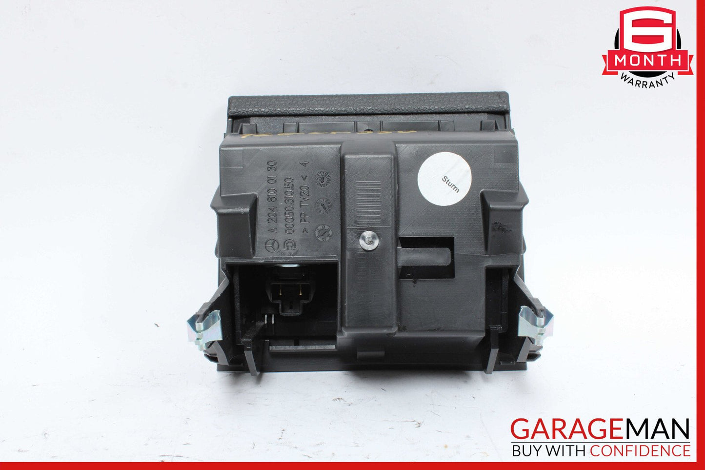 08-17 Mercedes X204 GLK350 E350 Center Console Ashtray Ash Tray Rear Black OEM