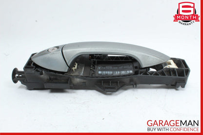 08-14 Mercedes W204 C250 Front Left Side Exterior Door Handle Palladium Silver