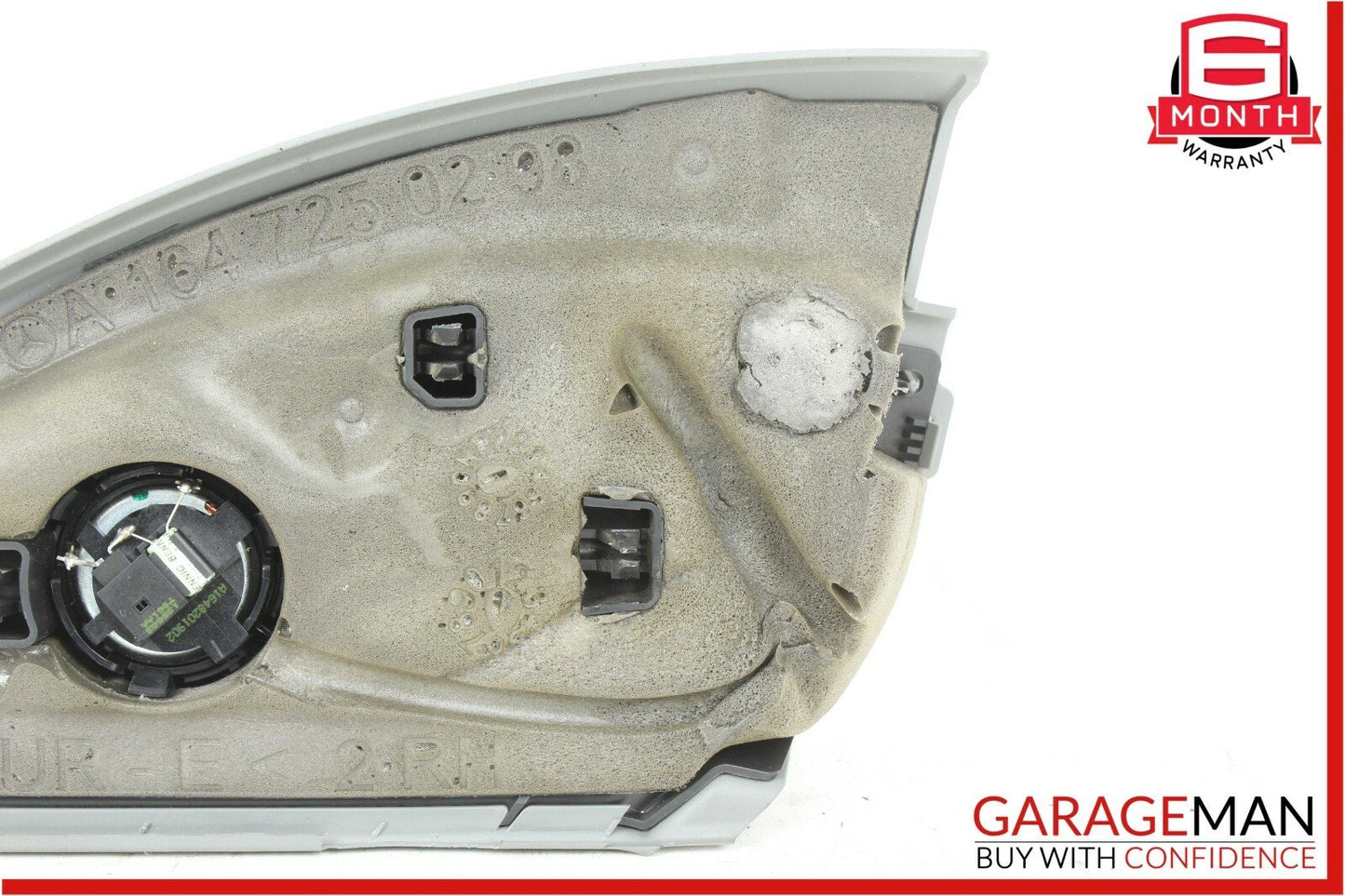 06-12 Mercedes GL450 ML350 Front Right Door Audio Tweeter Speaker Cover Grey OEM