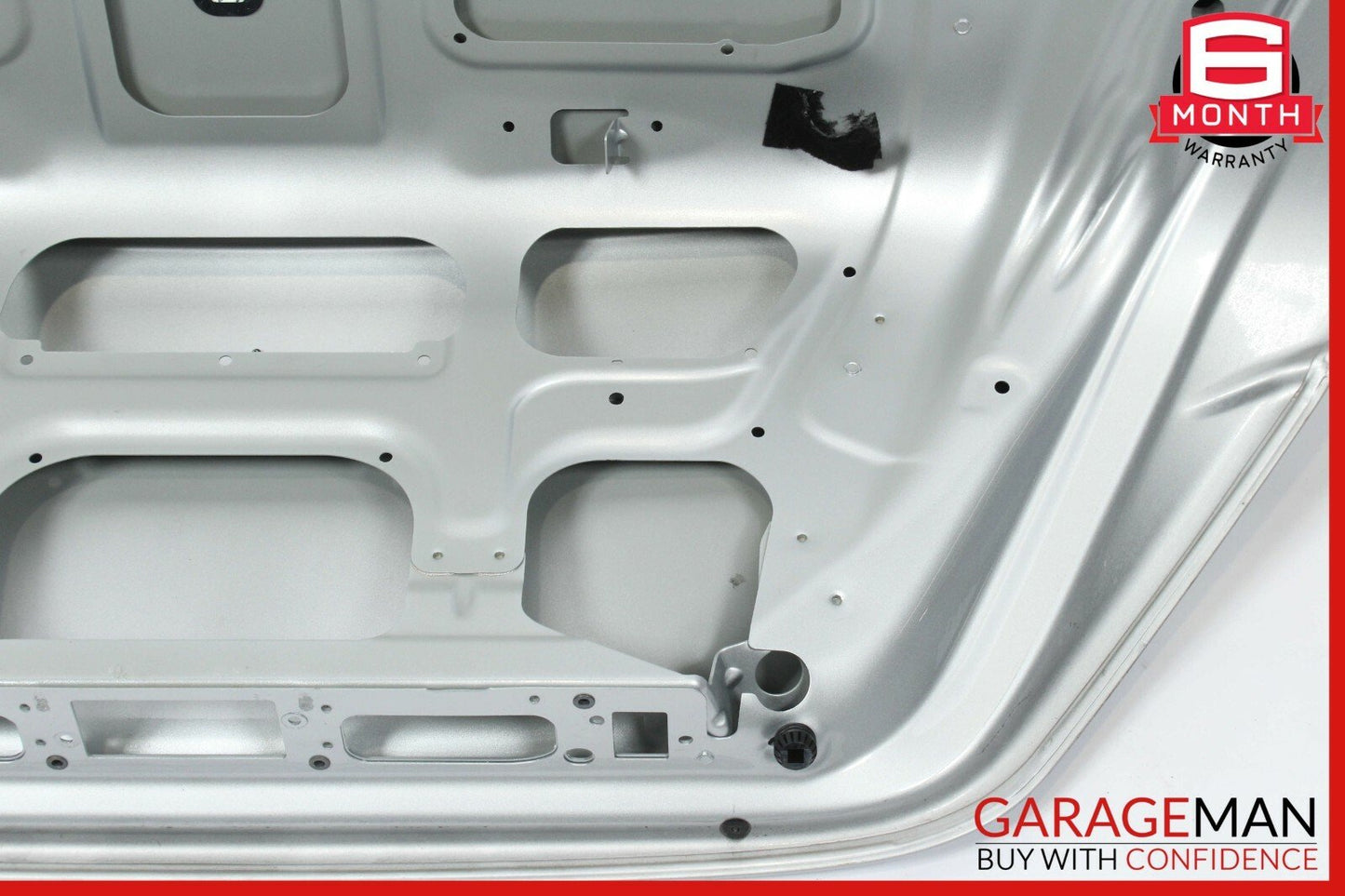 07-13 Mercedes W221 S550 S63 AMG Rear Trunk Lid Deck Shell Panel Cover Silver