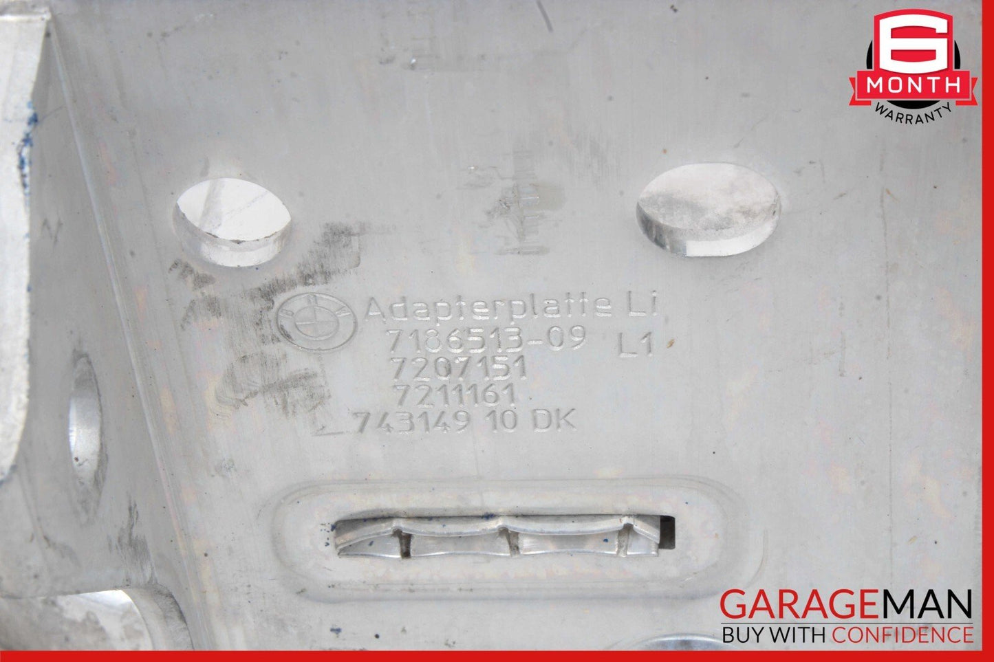 09-19 BMW F06 640i 550i Front Left Bumper Reinforcement Bracket 723196704 OEM