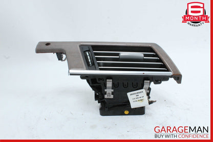 10-14 Mercedes W212 E350 Dashboard Dash AC A/C Grille Air Vent Left Trim Wood
