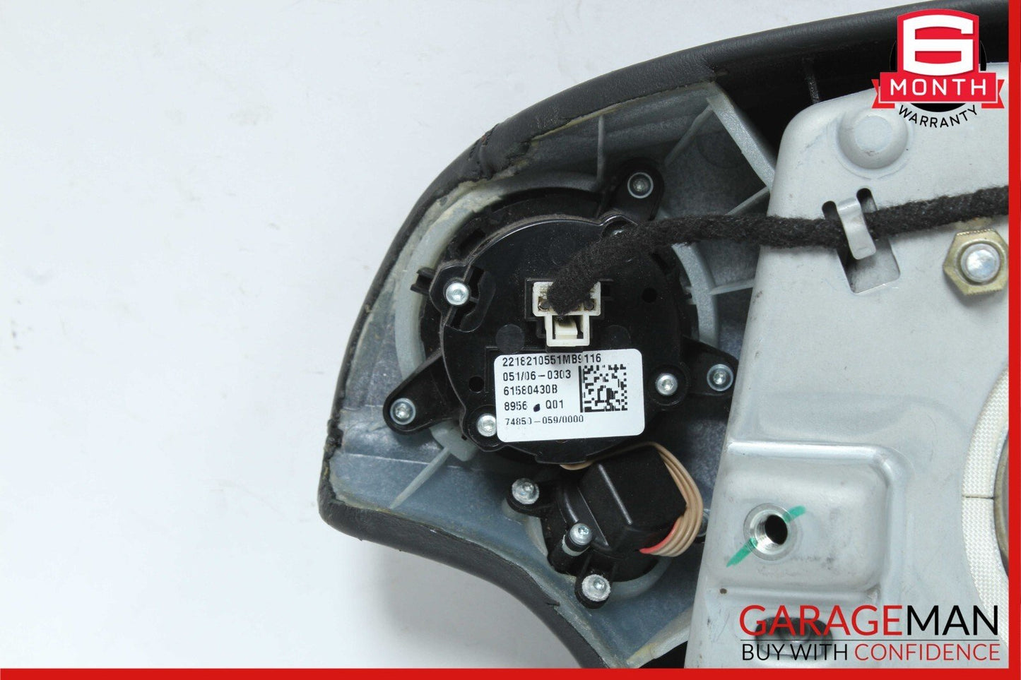 07-10 Mercedes W221 S550 S450 CL550 Steering Wheel Airbag Air Bag Assembly Black