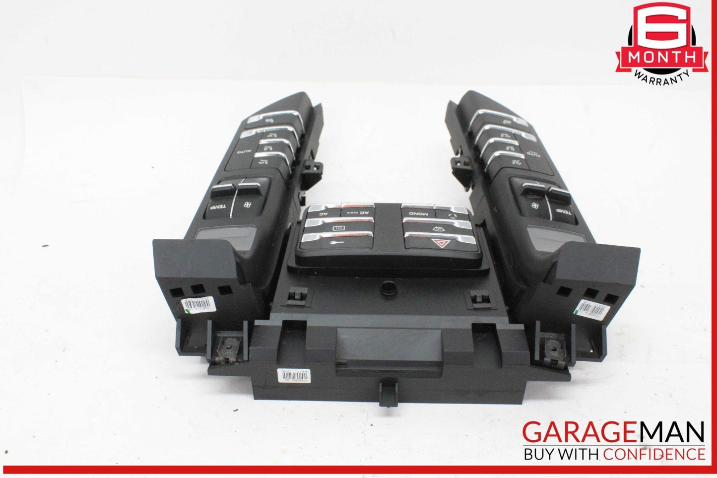 11-18 Porsche Cayenne 958 Front Center Console AC A/C Climate Control Panel OEM