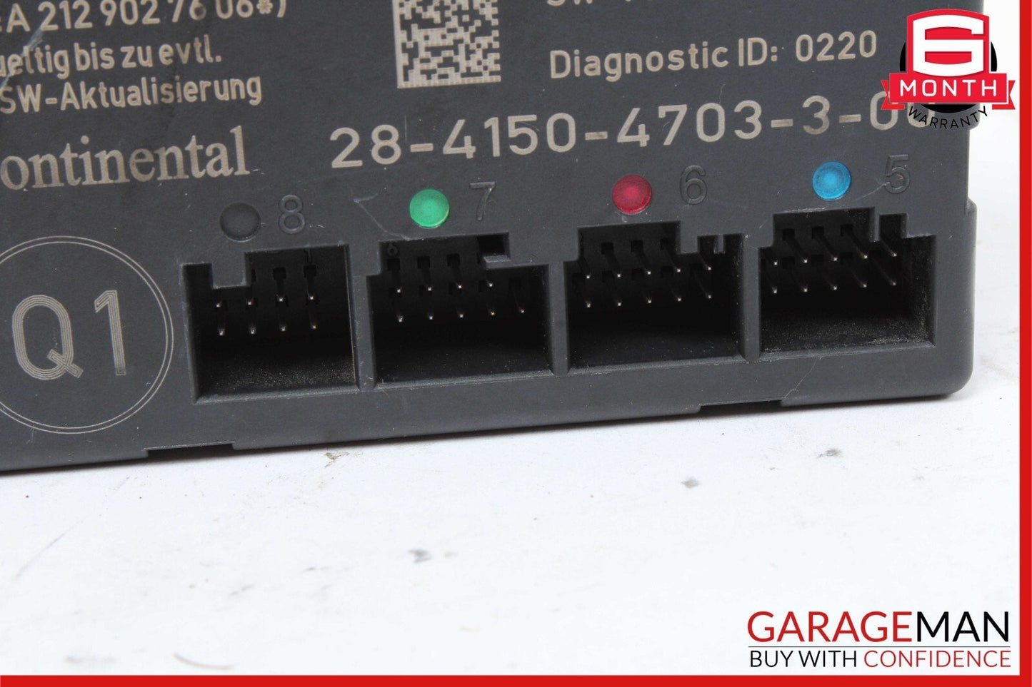 08-18 Mercedes GLK350 CLS550 C250 E400 Front Left Side Door Control Module Unit