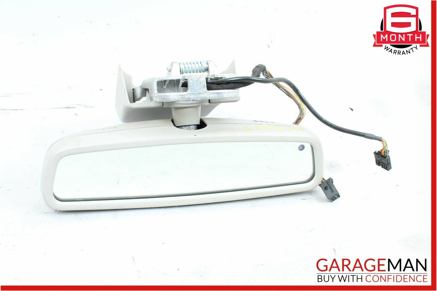 07-09 Mercedes W221 S550 S65 AMG Interior Rear View Mirror 2218110007 OEM