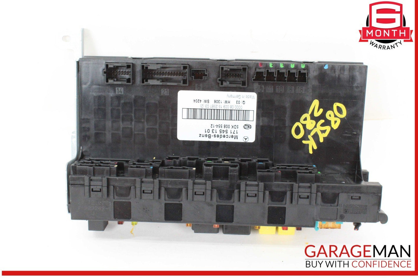 05-11 Mercedes R171 SLK280 SLK350 Rear SAM Module Relay Fuse Box Assembly OEM