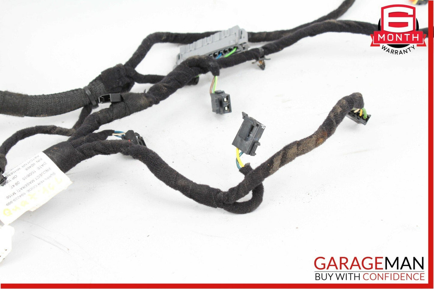 14-18 Maserati Quattroporte Front Left Driver Side Door Wire Harness Wiring OEM