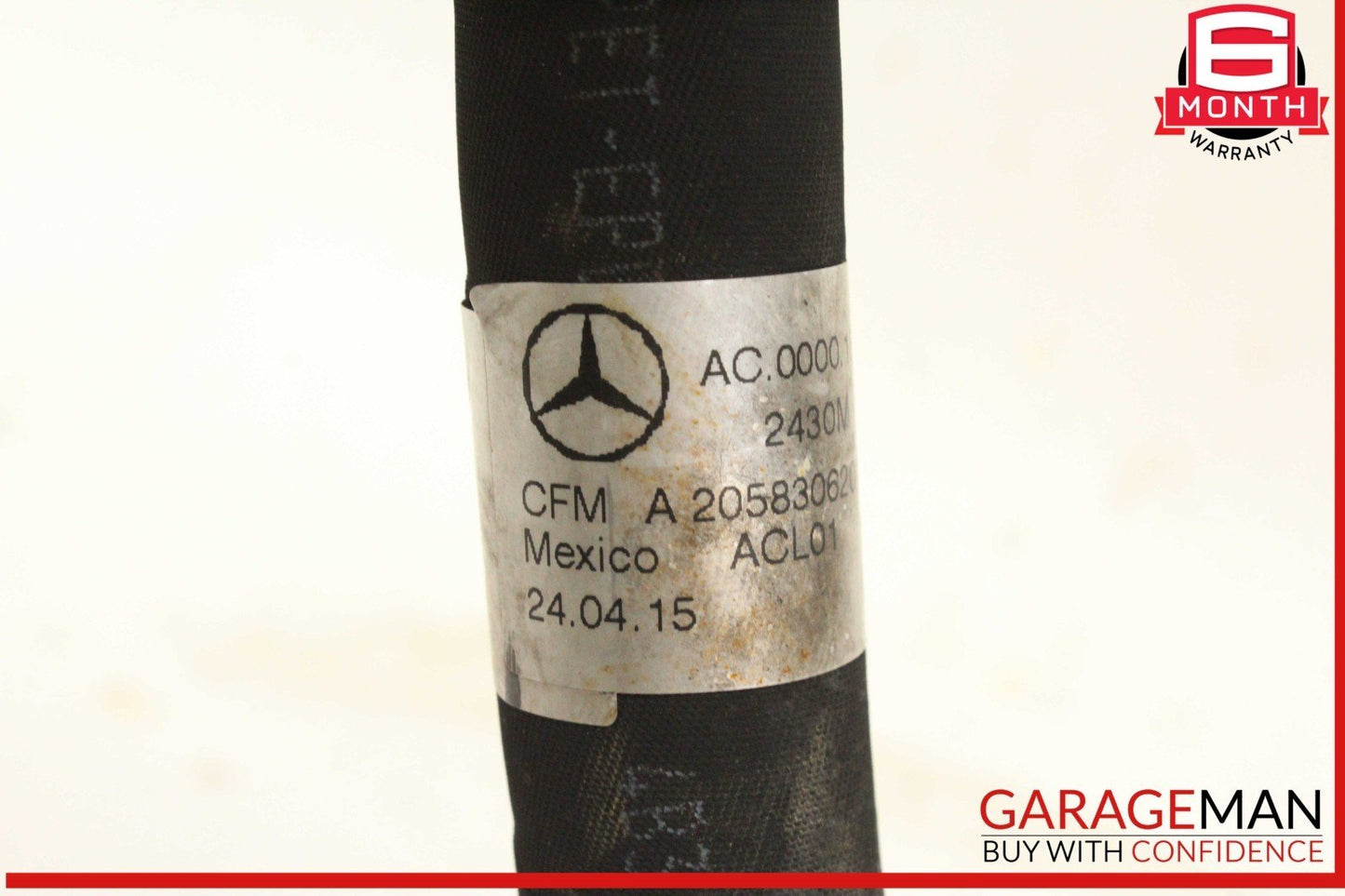 15-18 Mercedes W205 C300 AC A/C Air Conditioning Hose Pipe Line 2058306201  OEM