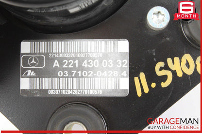 10-13 Mercedes W221 S400 Hybrid Electric Vacuum Pump 2214300032 OEM