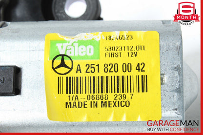 06-13 Mercedes X164 GL450 ML500 R350 Rear Glass Windshield Wiper Motor Unit OEM