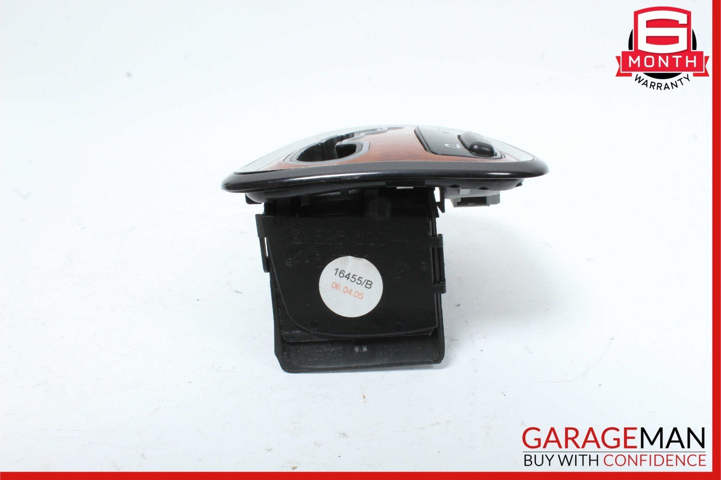 00-06 Mercedes W220 S430 S500 S55 AMG Gear Shifter Bezel Trim Indicator Wood OEM