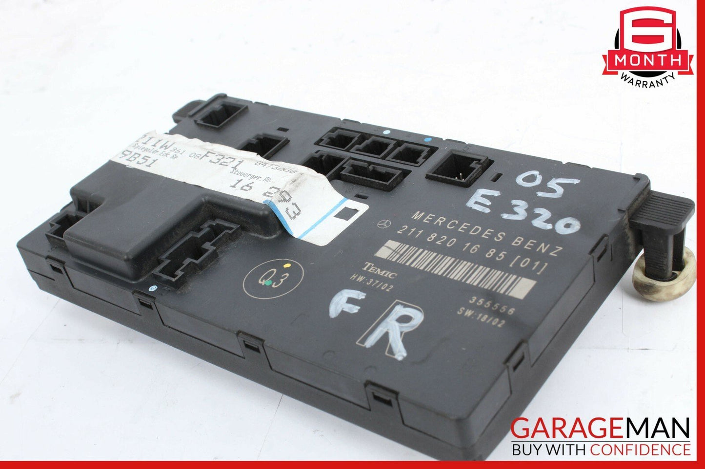 03-09 Mercedes W211 E320 E550 Front Right Passenger Side Door Control Module