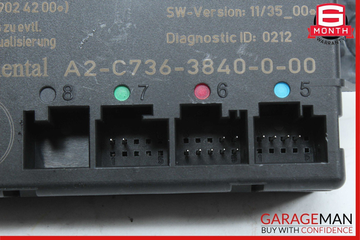 08-18 Mercedes CLS400 E350 CLS550 C250 Rear Right Side Door Control Module Unit