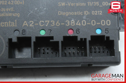 08-18 Mercedes CLS400 E350 CLS550 C250 Rear Right Side Door Control Module Unit