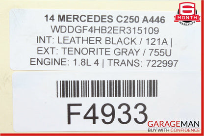 12-14 Mercedes W204 C250 1.8L Throttle Valve Body 2661410525 OEM