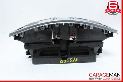 07-13 Mercedes W221 S550 Center Dash Air Vent AC A/C Clock Trim Cover Assembly