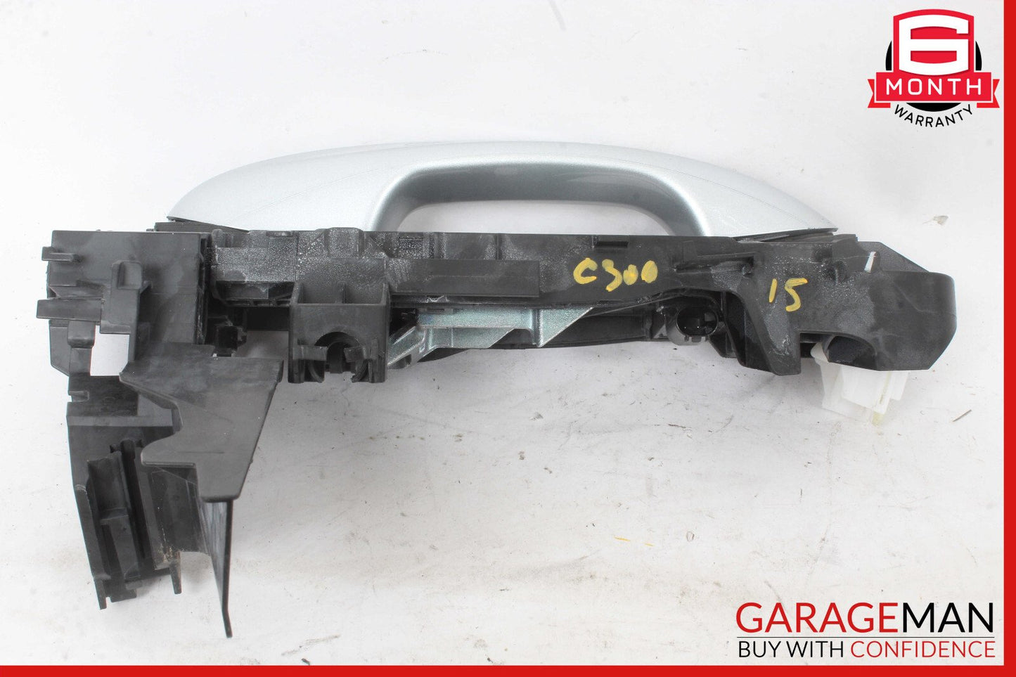 15-20 Mercedes W205 C300 Front Right Keyless Go Exterior Door Handle Silver OEM