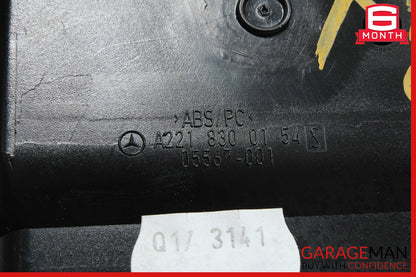 07-13 Mercedes W221 S550 CL550 Left Side Dashboard AC A/C Air Vent Black OEM
