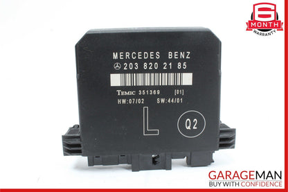 01-07 Mercedes W203 C230 C320 Rear Left Side Door Computer Control Module A95