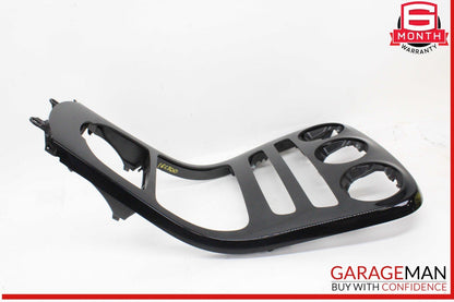 15-18 Mercedes W205 C300 C350e Center Console Trim Bezel Black 2056805107 OEM