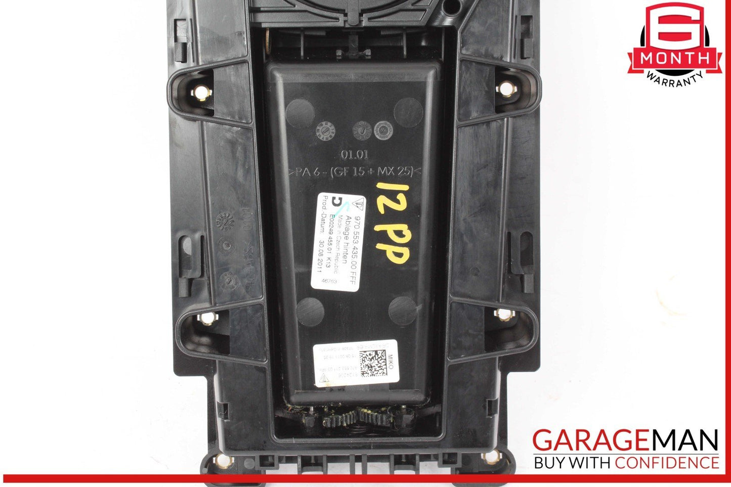 10-16 Porsche Panamera 970 Rear Center Console Storage Compartment OEM