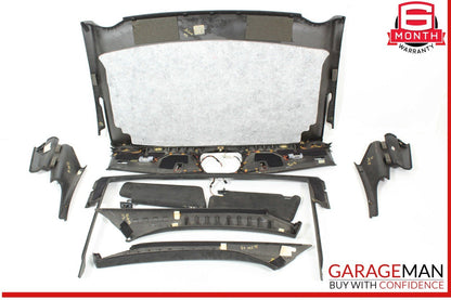 2003 Mercedes R230 SL500 Designo Headliner Set Visors OEM