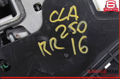14-19 Mercedes W117 CLA250 CLA45 AMG Rear Right Side Door Lock Latch Actuator