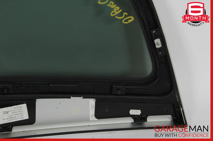 03-10 Porsche Cayenne 955 958 Rear Left Driver Door Quarter Window Glass Gray