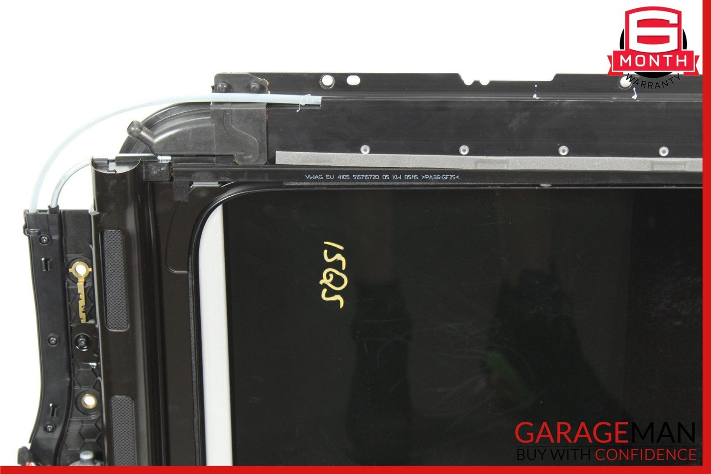14-17 Audi Q5 Upper Roof Overhead Panoramic Sunroof 8R08770414T2 OEM