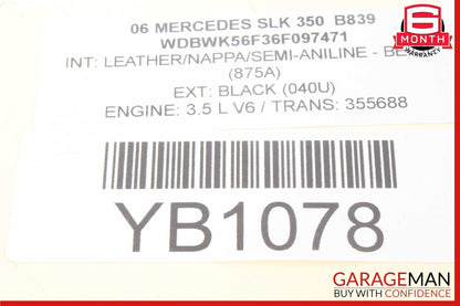 05-11 Mercedes R171 SLK350 Rear Left or Right Side Suspension Lower Control Arm