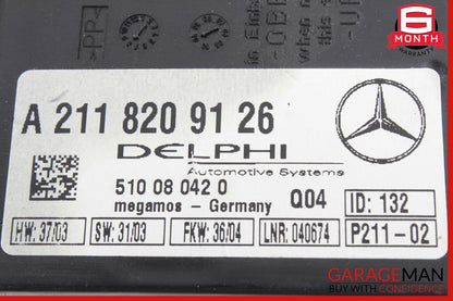 Mercedes SL500 E350 S430 Anti Theft Control Alarm Module 2118209126 OEM