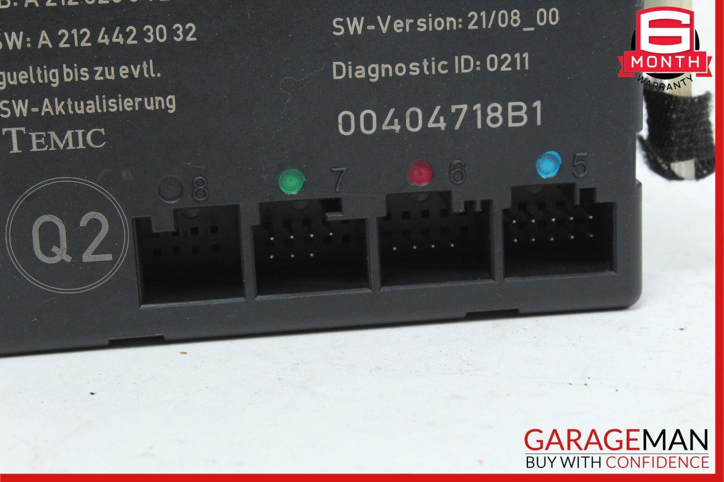 08-12 Mercedes GLK350 C300 E350 Front Right Side Door Controller Module Unit