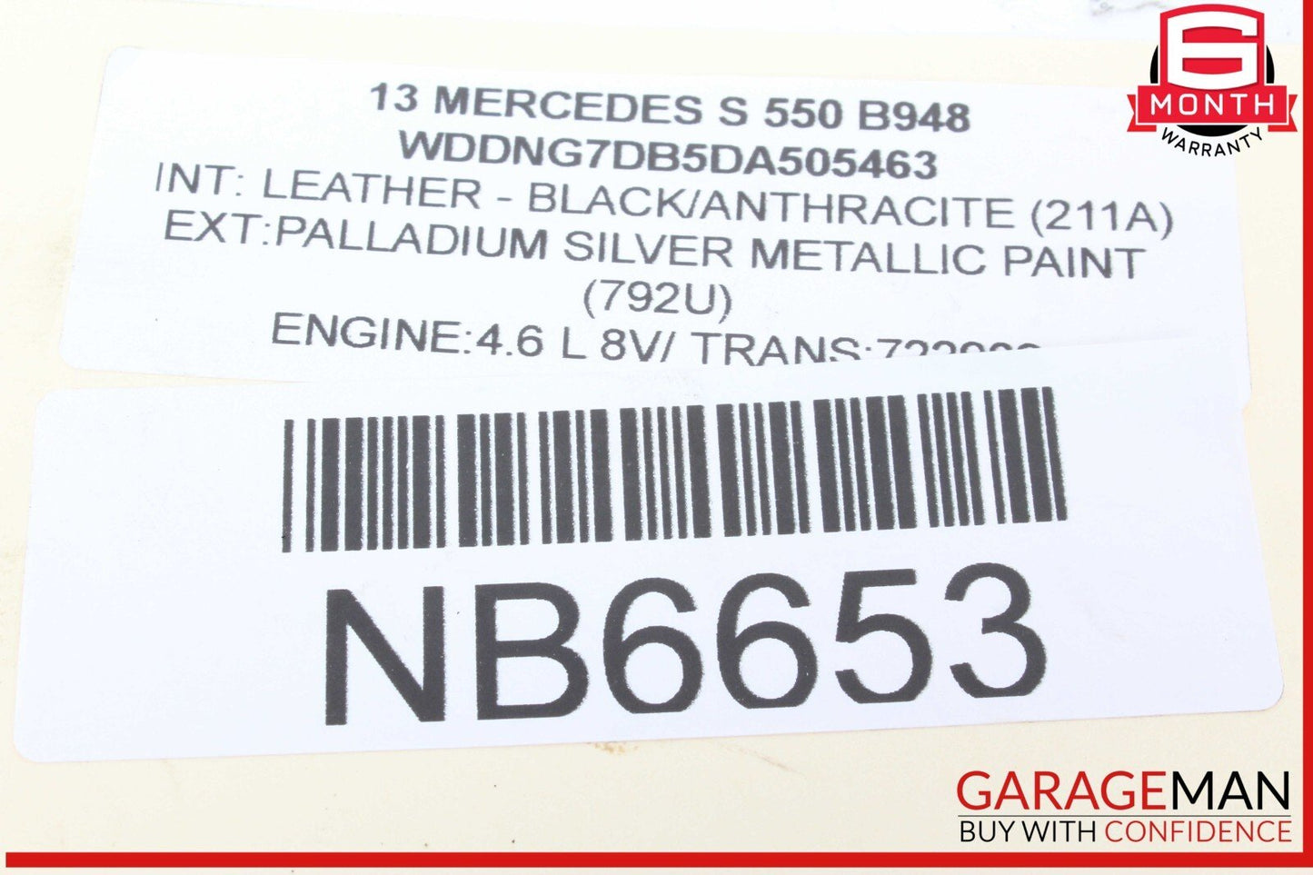 11-14 Mercedes W221 S550 CL550 M278 Engine Carrier Mount Bracket Right OEM