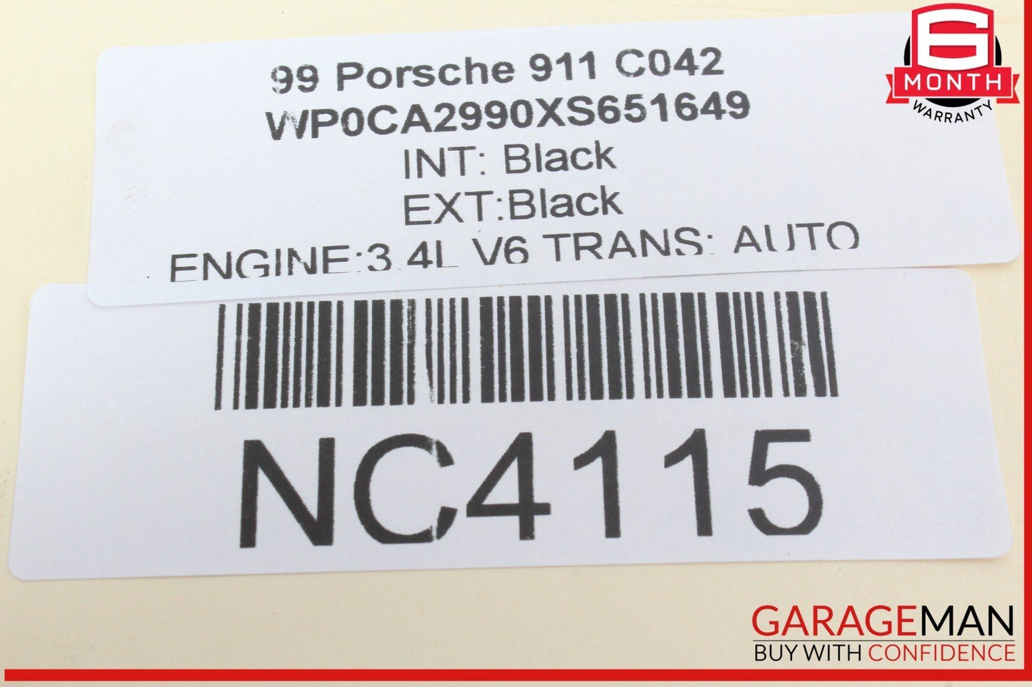 99-04 Porsche 911 996 Front Right / Front Left Shock Absorber Spring Strut OEM