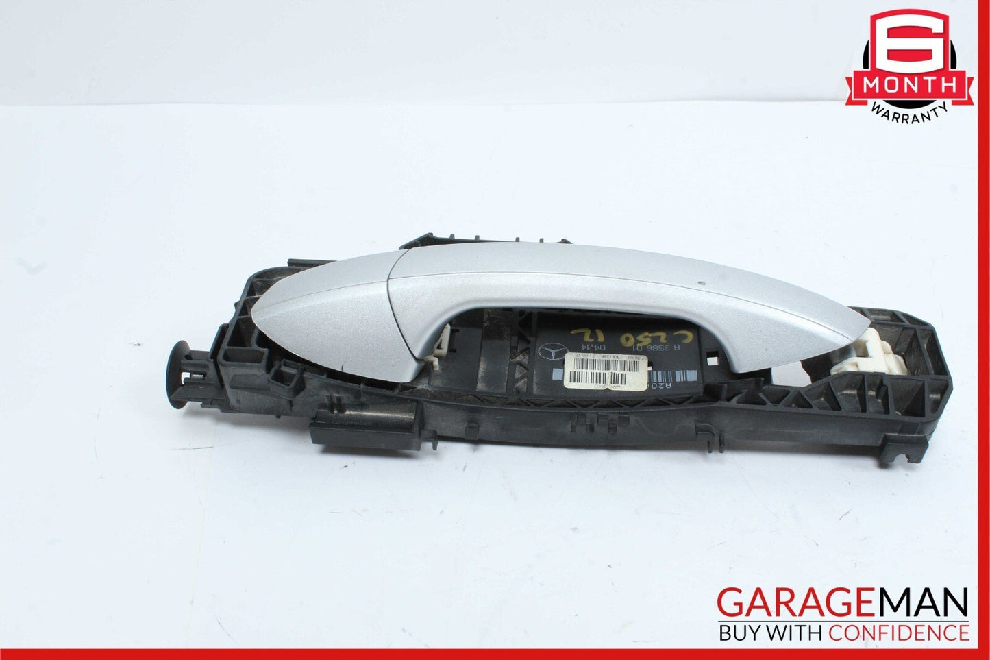 10-13 Mercedes W204 C250 Rear Left Side Exterior Door Handle OEM