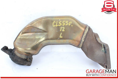 12-18 Mercedes W218 CLS550 4.6L Left Exhaust Pipe Adapter 2781400908 OEM