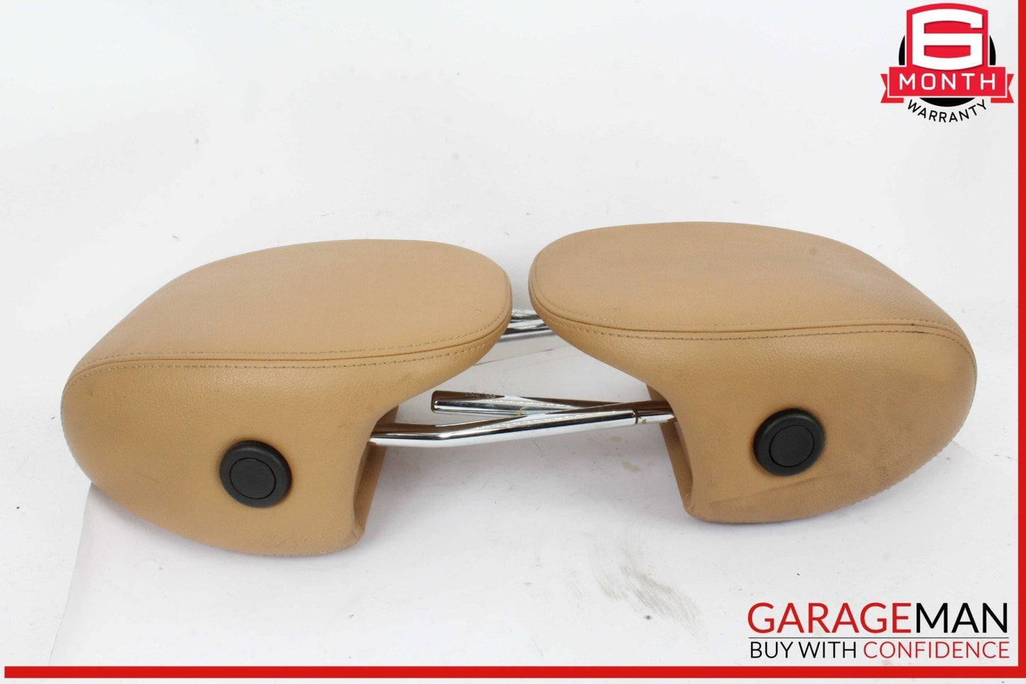 03-10 Porsche Cayenne 955 957 Front Right and Left Side Seat Headrest Head Rest
