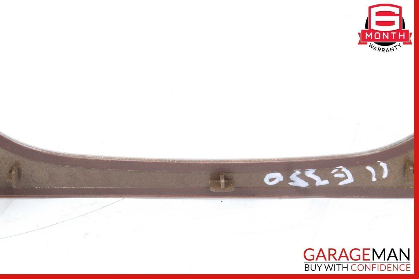 10-13 Mercedes W212 E350 E550 E63 AMG Steering Column Cover Boot Trim Wood OEM