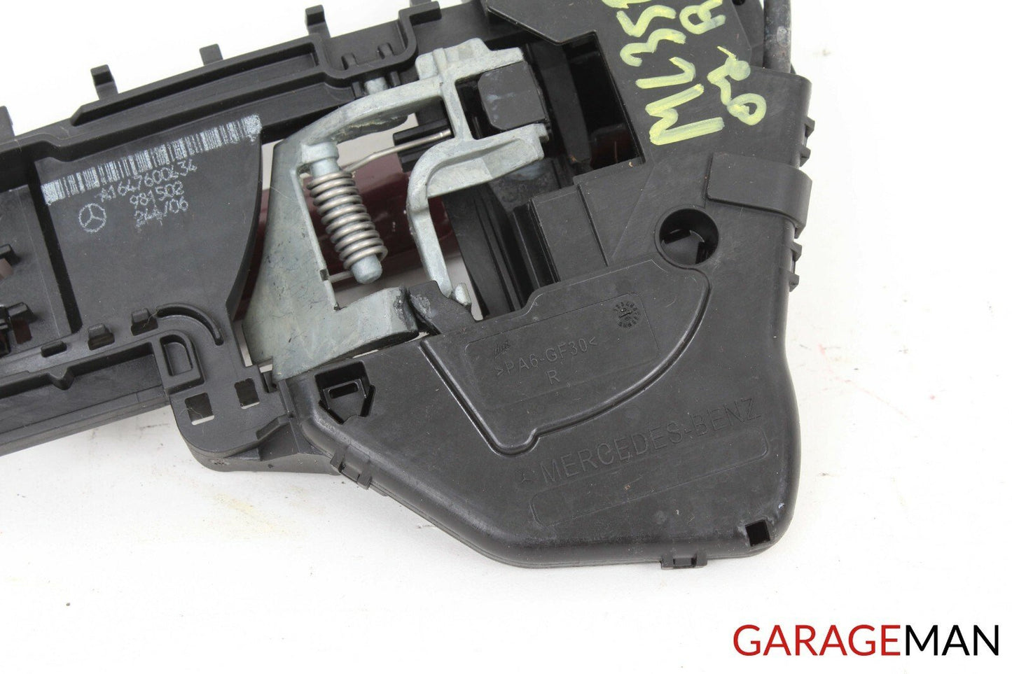 06-12 Mercedes W164 ML350 GL450 Rear Right Exterior Door Handle Carneol Red OEM