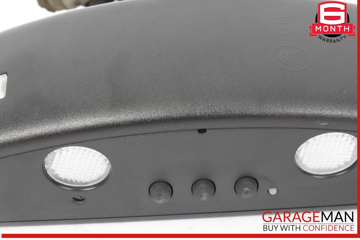 08-14 Mercedes W204 C250 C300 C63 AMG Top Upper Rear View Mirror Black OEM
