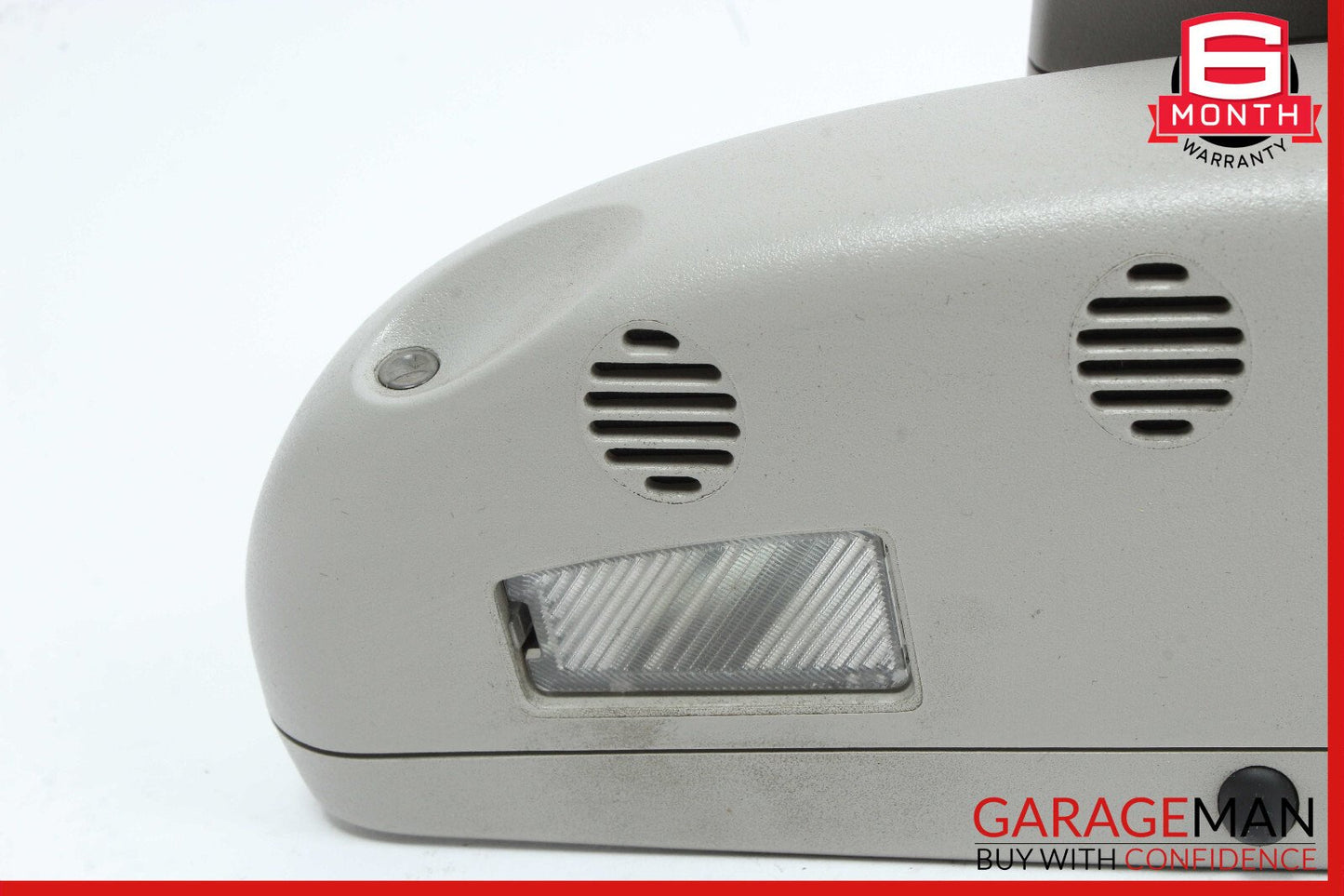 03-06 Mercedes R230 SL500 Interior Front Top Upper Rear View Mirror Gray OEM