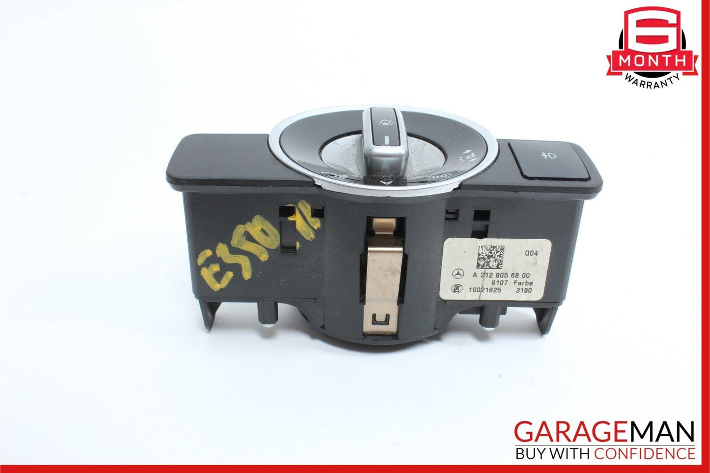 08-20 Mercedes W212 E350 C300 C350 Headlight Fog Light Switch Control Module OEM