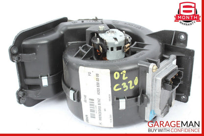 01-09 Mercedes W209 CLK500 C320 Rear AC A/C Heater Blower Motor Fan Assembly