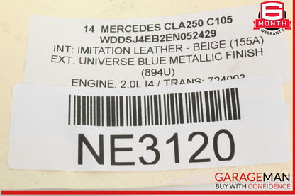 12-20 Mercedes W117 CLA250 GL450 Overhead Emergency Panel Control Switch OEM